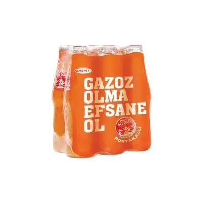Uludağ Soda Legend Portakal 6X250 ml